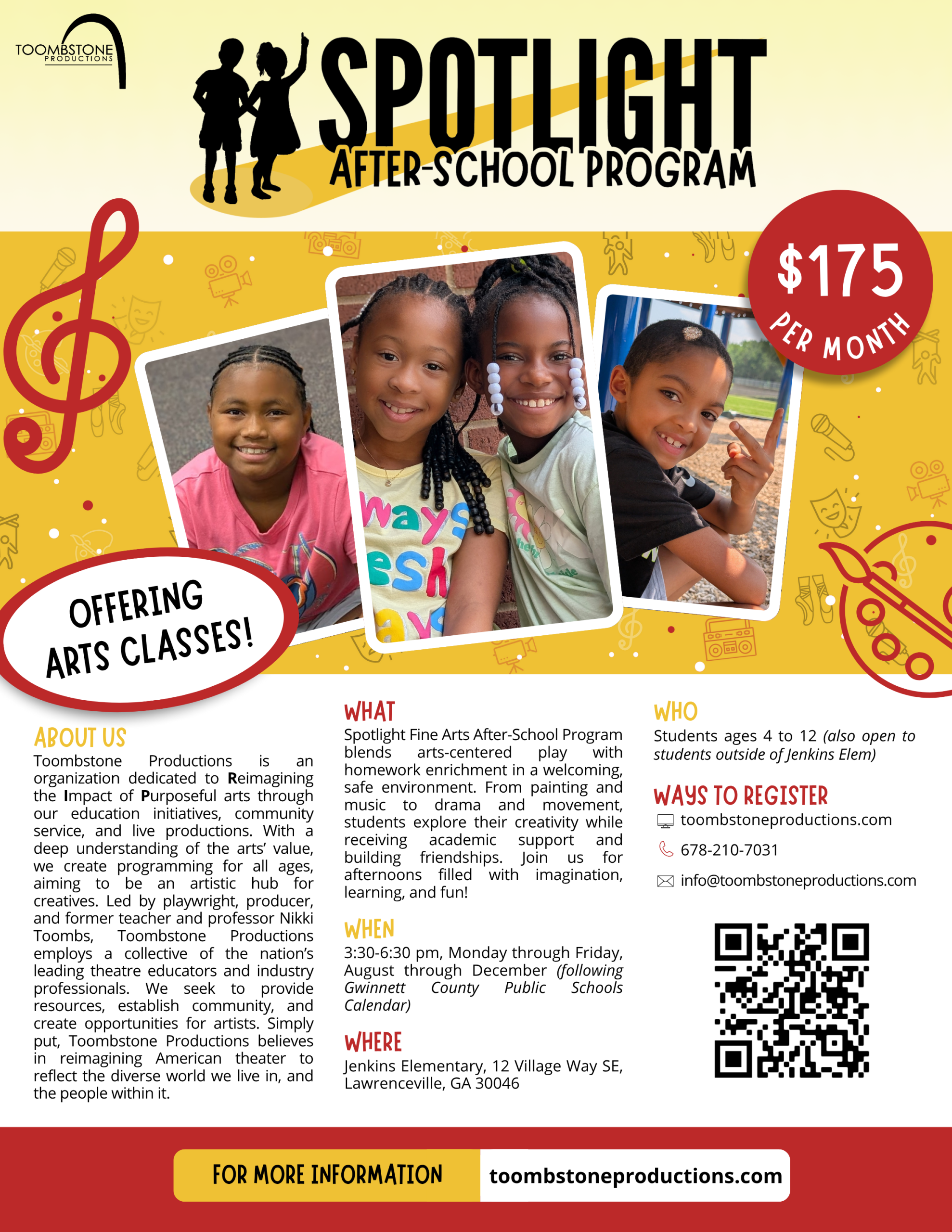 After-School Program Flyer